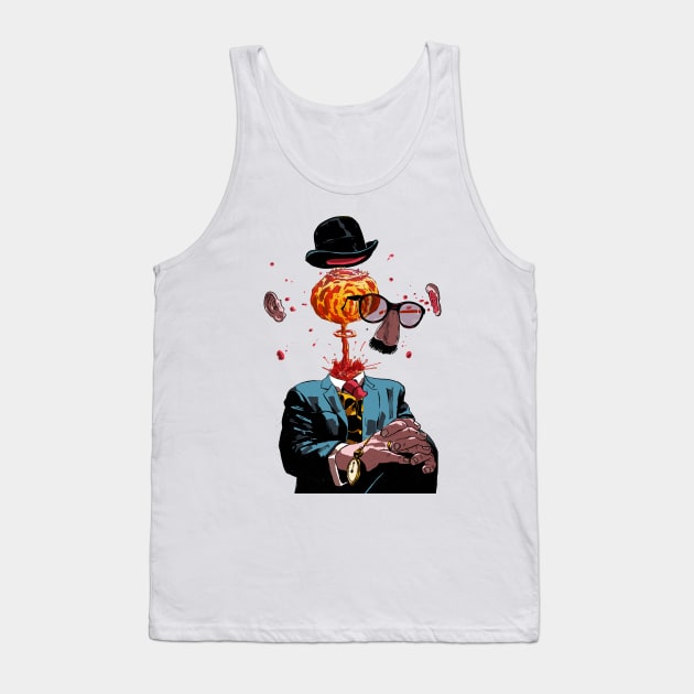 Artificial Intelligence PANIC Tank Top by A N Illustration